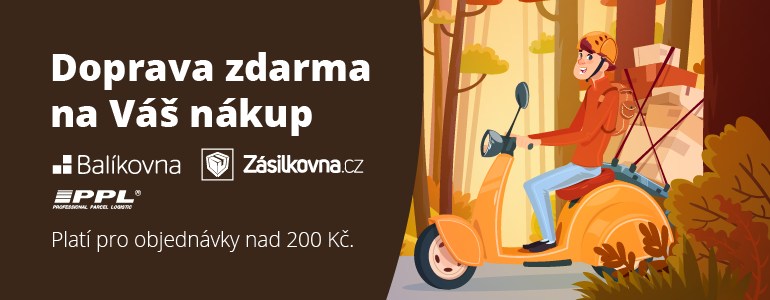 Získejte poštovné zdarma na Vaši objednávku