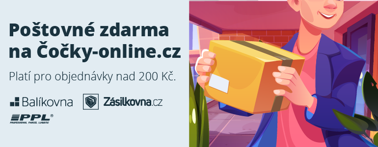 Získejte poštovné zdarma na Vaši objednávku
