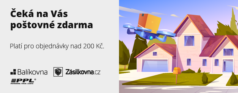 Získejte poštovné zdarma na Vaši objednávku
