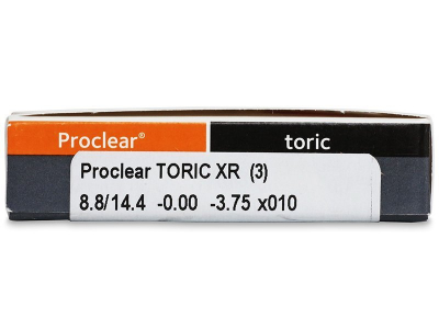 Proclear Toric XR (3 čočky) - Náhled parametrů čoček