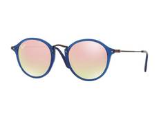 Ray-Ban ROUND FLECK FLAT LENSES RB2447N 62547O Pánské sluneční brýle - Ray-Ban ROUND FLECK FLAT LENSES RB2447N 62547O