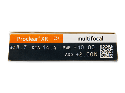 Proclear Multifocal XR (3 čočky) - Náhled parametrů čoček