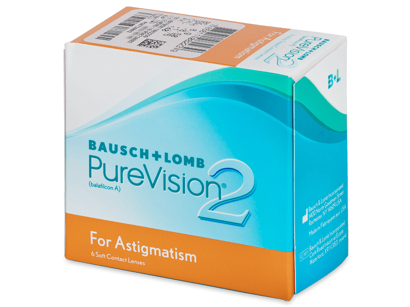PureVision 2 for Astigmatism (6 čoček) - Torické kontaktní čočky