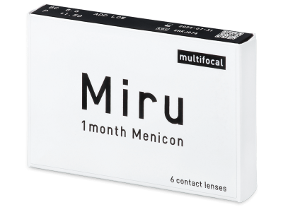Miru 1 Month Menicon Multifocal (6 čoček) - Multifokální kontaktní čočky