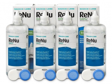 Roztok ReNu MultiPlus 4 x 360 ml Roztoky na kontaktní čočky - čistící a dezinfekční oční roztoky - Roztok ReNu MultiPlus 4 x 360 ml