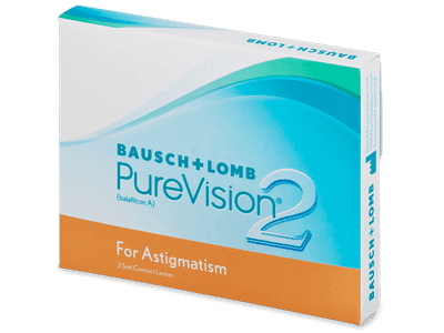 PureVision 2 for Astigmatism (3 čočky) - Torické kontaktní čočky