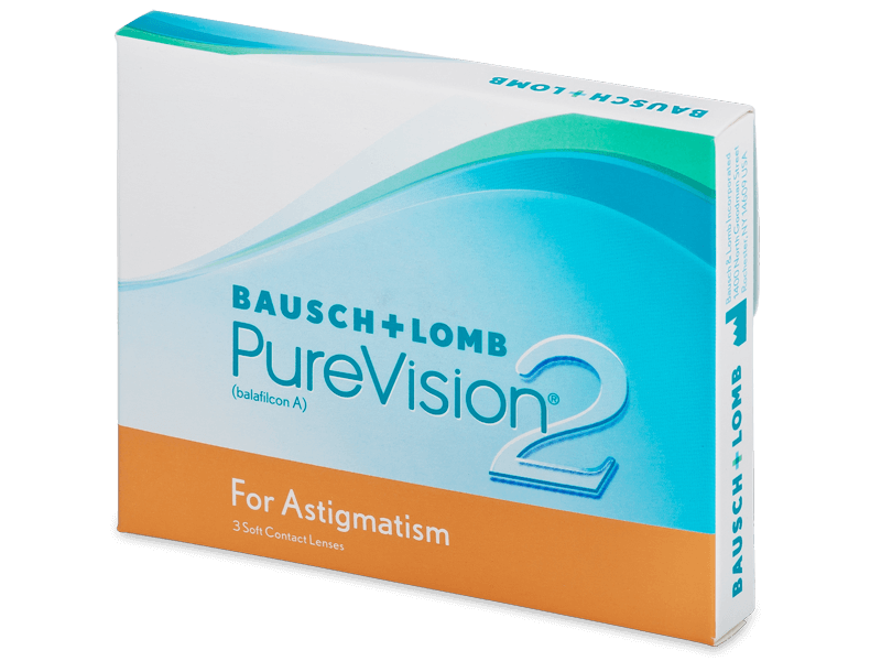 PureVision 2 for Astigmatism (3 čočky) - Torické kontaktní čočky