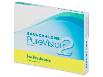 PureVision 2 for Presbyopia (3 čočky) - Multifokální kontaktní čočky