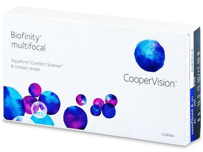 Biofinity Multifocal (6 čoček) - Produkt je dostupný také v této variantě balení