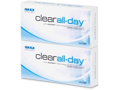 Clear All-Day (6 čoček) - Měsíční kontaktní čočky