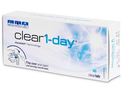 Clear 1-Day (30 čoček) - Jednodenní kontaktní čočky