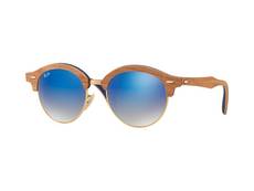 Ray-Ban CLUBROUND WOOD RB4246M 11807Q Pánské sluneční brýle - Ray-Ban CLUBROUND WOOD RB4246M 11807Q
