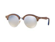 Ray-Ban CLUBROUND WOOD RB4246M 12179U Pánské sluneční brýle - Ray-Ban CLUBROUND WOOD RB4246M 12179U