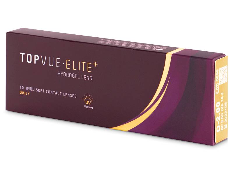 TopVue Elite+ (10 čoček) - Jednodenní kontaktní čočky