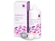 Roztok All in One Light 360 ml Roztoky na kontaktní čočky - čistící a dezinfekční oční roztoky - Roztok All in One Light 360 ml