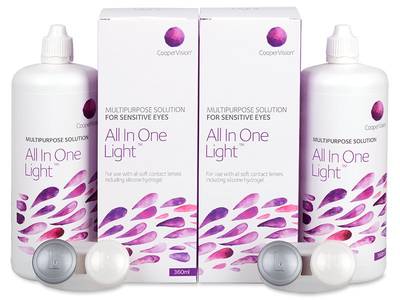 Roztok All in One Light 2x360 ml