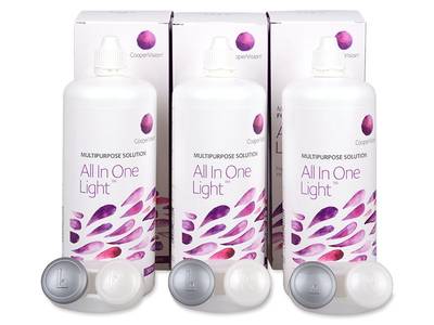 Roztok All in One Light 3x360 ml