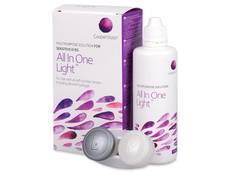 Roztok All in One Light 100 ml Roztoky na kontaktní čočky - čistící a dezinfekční oční roztoky - Roztok All in One Light 100 ml