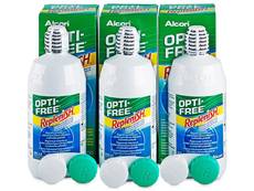 Roztok OPTI-FREE RepleniSH 4 x 300 ml Kontaktní čočky Alcon - Roztok OPTI-FREE RepleniSH 4 x 300 ml