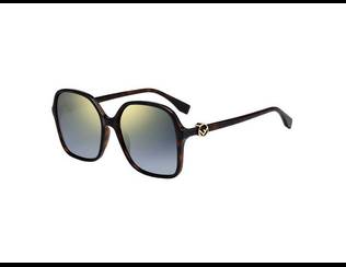 Fendi FF 0287/S 086/FQ Sluneční brýle Oversize - Fendi FF 0287/S 086/FQ