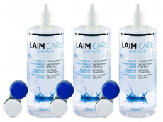 Roztok Laim Care 3x400 ml Roztoky na kontaktní čočky - čistící a dezinfekční oční roztoky - Roztok Laim Care 3x400 ml