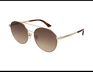Alexander McQueen MQ0107SK 004 Sluneční brýle - Pilot - Alexander McQueen MQ0107SK 004