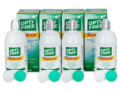 Roztok OPTI-FREE RepleniSH 4 x 300 ml