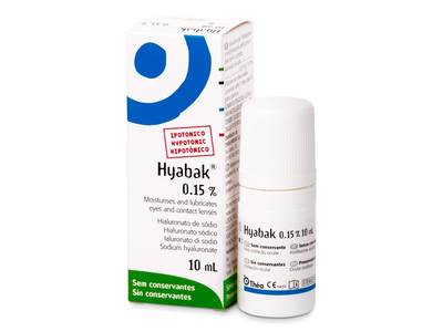 Oční kapky Hyabak 10 ml  - Předchozí design