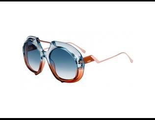 Fendi FF 0316/S S9W/08 Oválné sluneční brýle - Fendi FF 0316/S S9W/08