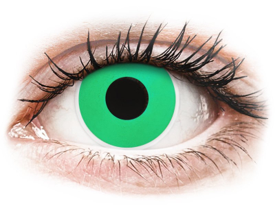 ColourVUE Crazy Lens - Emerald - nedioptrické (2 čočky)