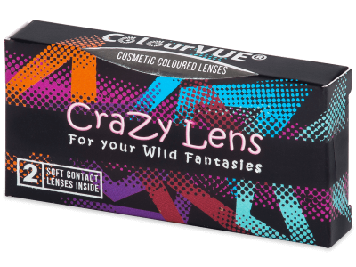 ColourVUE Crazy Lens - Vampire - nedioptrické (2 čočky) - Produkt je dostupný také v této variantě balení