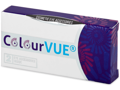 ColourVUE Crazy Lens - Solar Blue - dioptrické (2 čočky) - Produkt je dostupný také v této variantě balení