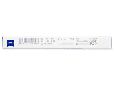 Carl Zeiss Contact Day 30 Compatic (6 čoček) - Náhled parametrů čoček