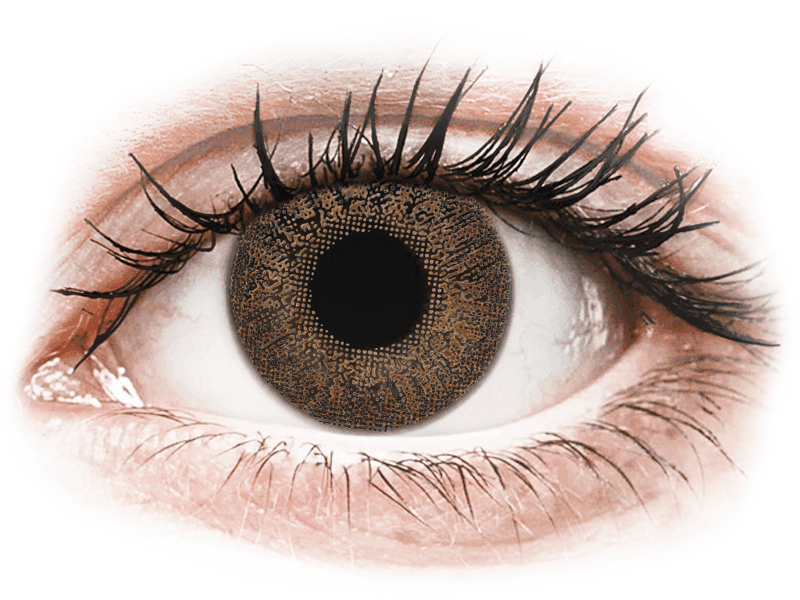 TopVue Color - Brown - nedioptrické (2 čočky) - Barevné kontaktní čočky