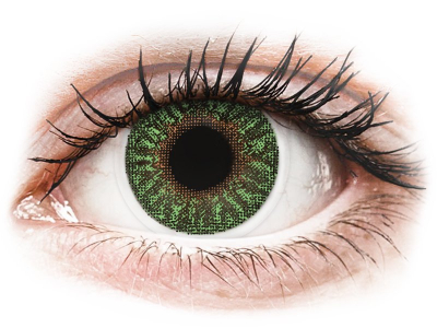 TopVue Color - Green - nedioptrické (2 čočky)
