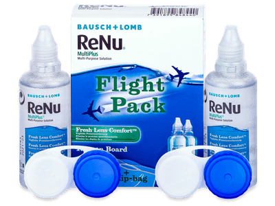Roztok ReNu MultiPlus Flight Pack 2x60 ml
