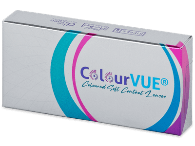 ColourVUE Glamour Aqua - dioptrické (2 čočky) - Barevné kontaktní čočky