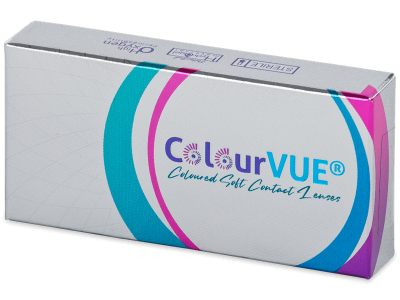 ColourVUE Glamour Blue - dioptrické (2 čočky) - Barevné kontaktní čočky