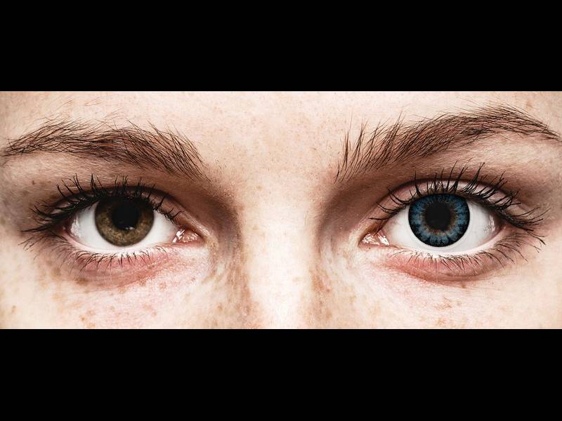 ColourVUE BigEyes Cool Blue - dioptrické (2 čočky)