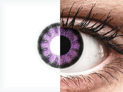 ColourVUE BigEyes Ultra Violet - nedioptrické (2 čočky)