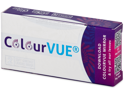 ColourVUE BigEyes Ultra Violet - nedioptrické (2 čočky) - Produkt je dostupný také v této variantě balení