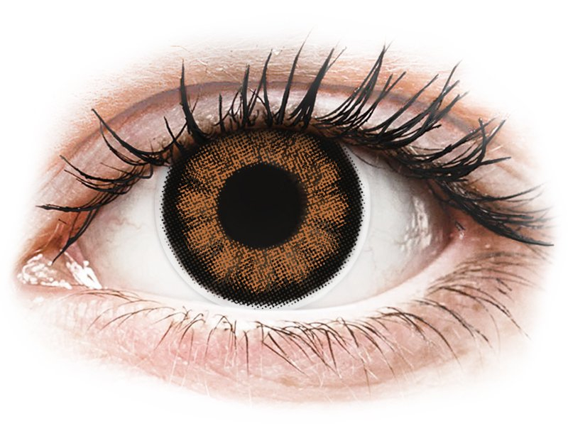 ColourVUE BigEyes Sexy Brown - dioptrické (2 čočky) - Barevné kontaktní čočky