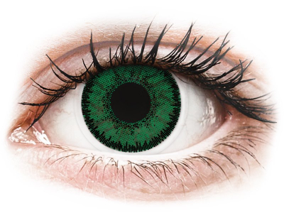 SofLens Natural Colors Emerald - dioptrické (2 čočky) - Barevné kontaktní čočky
