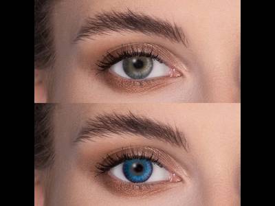 FreshLook ColorBlends Brilliant Blue - dioptrické (2 čočky)