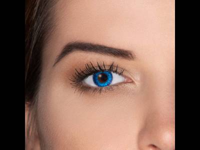 FreshLook ColorBlends Brilliant Blue - dioptrické (2 čočky)