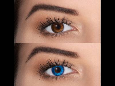 FreshLook ColorBlends Brilliant Blue - nedioptrické (2 čočky)