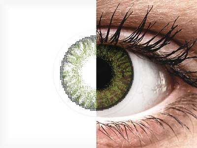 FreshLook ColorBlends Green - nedioptrické (2 čočky)