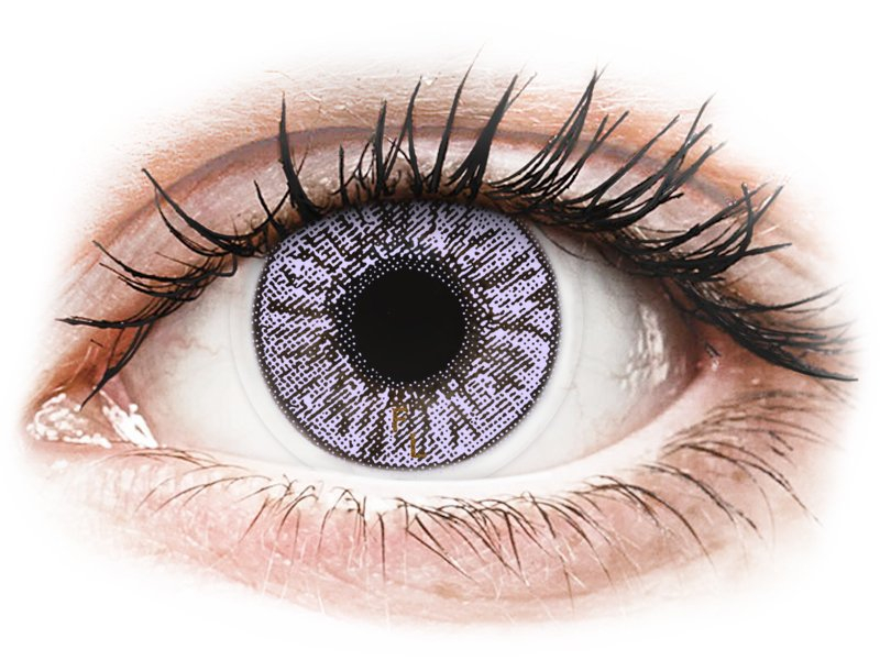 FreshLook Colors Violet - dioptrické (2 čočky) - Barevné kontaktní čočky
