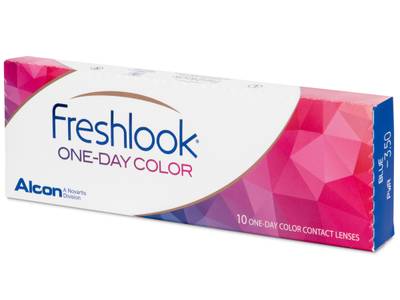 FreshLook One Day Color Grey - dioptrické (10 čoček)