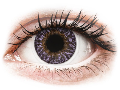 TopVue Color - Violet - nedioptrické (2 čočky)